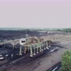 Port Service at Coal Mining Aerial View - VideoHive Item for Sale