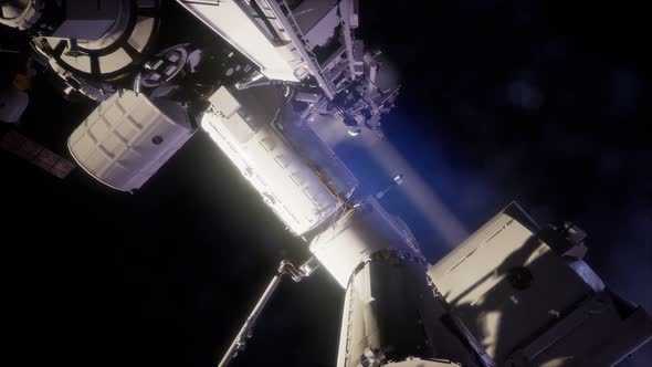 International Space Station in Outer Space alt