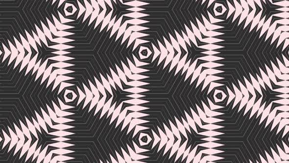 Abstract Glowing Triangles Background alt