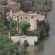 View of Toledo from the viewpoint of the Valley. Casa del Diamantista next to the Tajo river. - VideoHive Item for Sale