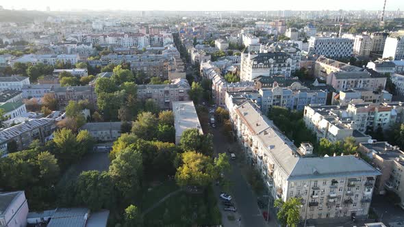 Kyiv - Aerial View of the Capital of Ukraine. Kiev