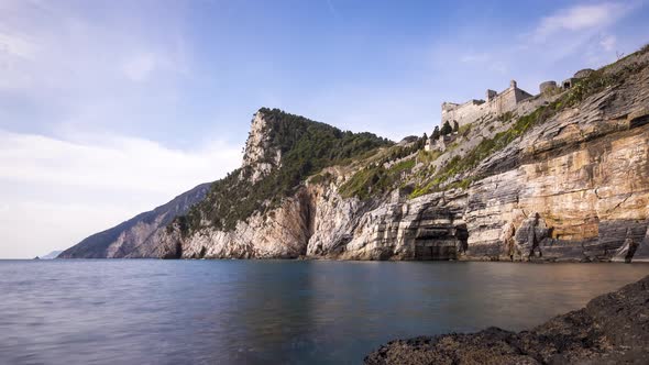 4K Time-lapse Seascape at Porto Venere, Liguria Italy