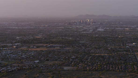 Pan left view of Phoenix