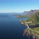 Norwegian rocky coastline on the Lofoten Islands - VideoHive Item for Sale