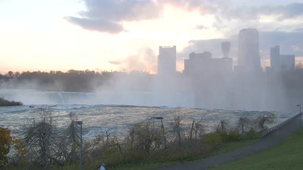 Mist at Niagara Falls
