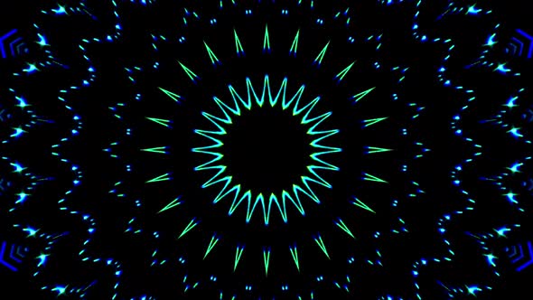 bright light lines that arranges subtle color blue movements with dots waves,black background alt