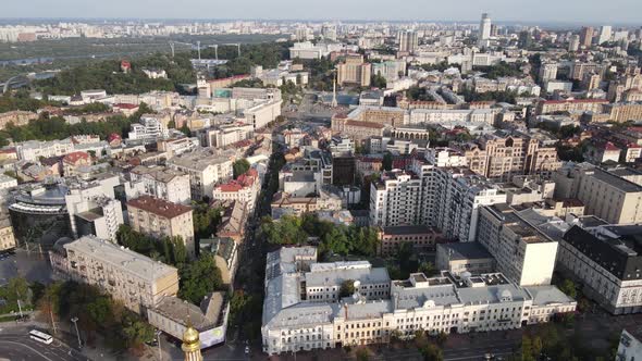 Kyiv - Aerial View of the Capital of Ukraine. Kiev