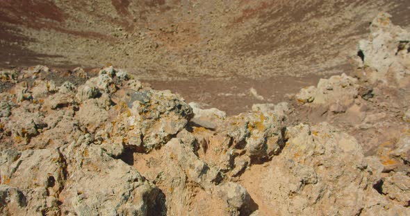 Crater Desert Empty Landscape
