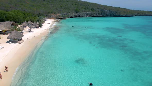 Cas Abou Beach Curacao on the Caribbean Island of Curacao Playa Cas Abou in Curacao Caribbean