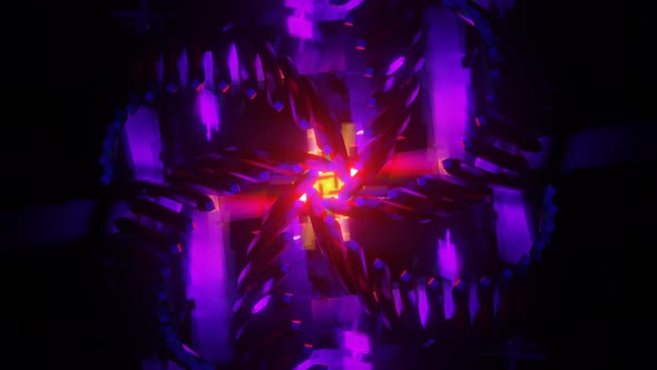 Strobe Abstract Wave Surreal Futuristic Multicolor Psychedelic Hypnotic VJ Seamless Loop Background alt