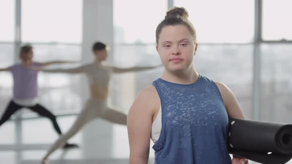 Woman With Down Syndrome Portrait