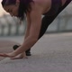 Fit Female Athlete Warming Up Before Running - VideoHive Item for Sale