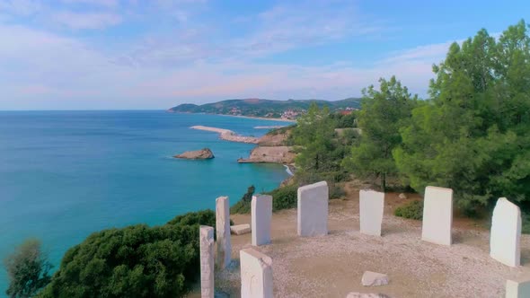 Amazing beach and The zodiac stones