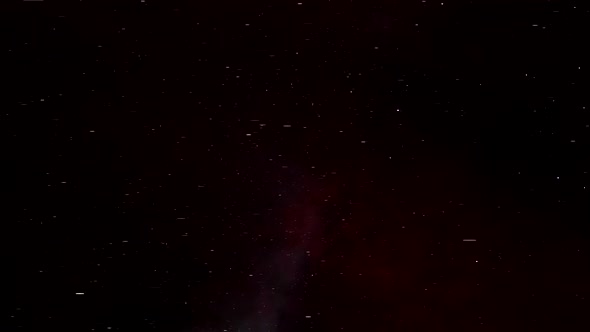 Lightspeed Pan Across the Orion Nebula