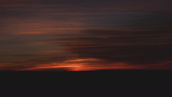 Sunrise Over the High Desert Timelapse