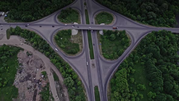 Road Interchange or Highway Intersection