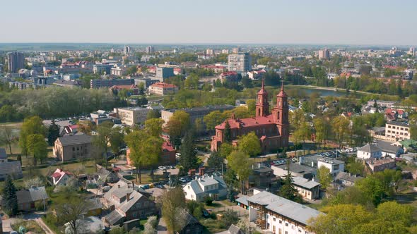 Aerial View of Panevezys