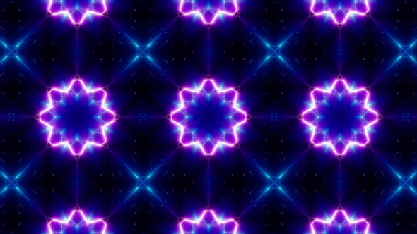 Laser Beam Neon Light Vj Kaleidoscope Loop 4K 07