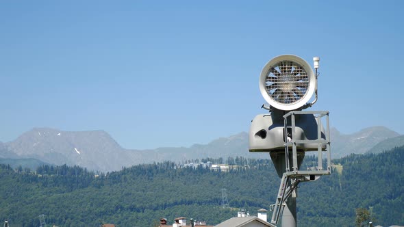 Wind Generator Device in Mountains