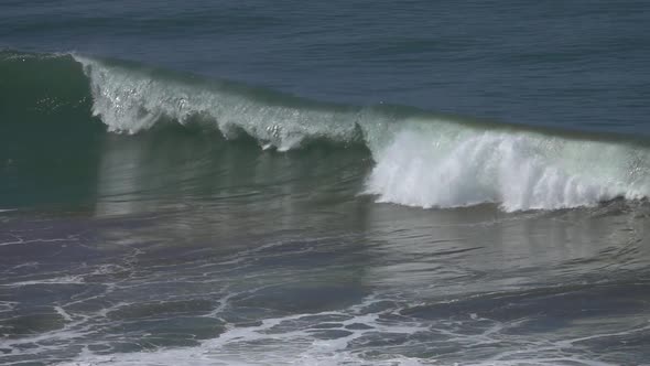 Big Stormy Ocean Wave, Slow Motion