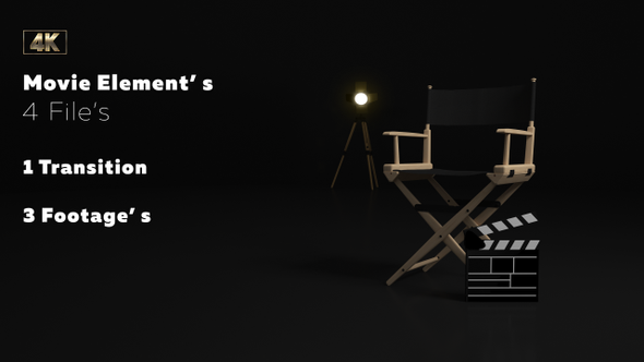 Movie Elements, Clapper Board Transition