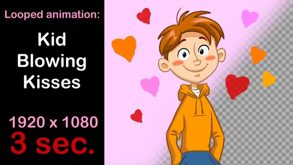 Kid Blowing Kisses alt