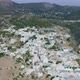 Kythera, Greece. Aerial drone zoom out shot of Chora town - VideoHive Item for Sale
