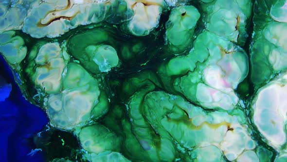 Psychedelic Cosmos Paint Texture  alt