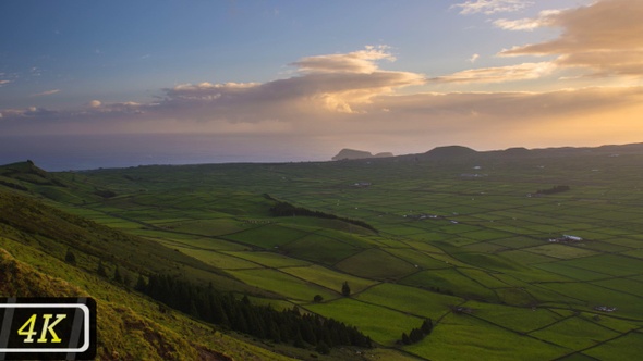 Sunset from Serra do Cume Viewpoint