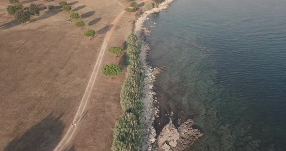 Colorgraded drone footage over croatia beaches and seas.Drone Settings:D-log / sharpening +1 kontr