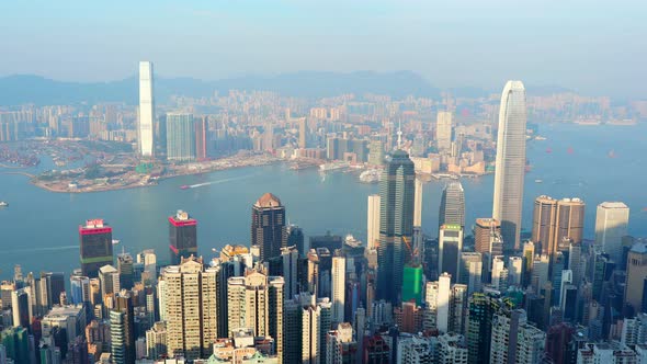  Timelapse of Hong Kong with smog