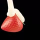 Strawberry berry with cream. - VideoHive Item for Sale