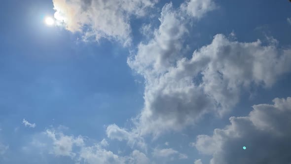 Clouds in the Sky Timelapse