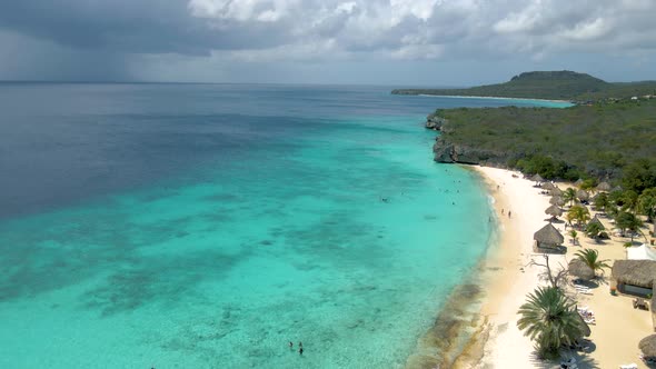 Cas Abou Beach Curacao on the Caribbean Island of Curacao Playa Cas Abou in Curacao Caribbean