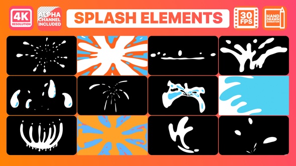 Splashes Pack | Motion Graphics Pack