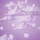 3d Clouds With Stars Purple Kids Background - VideoHive Item for Sale