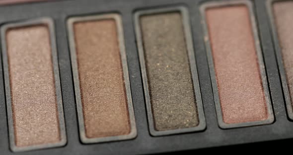 Eye shadow close up