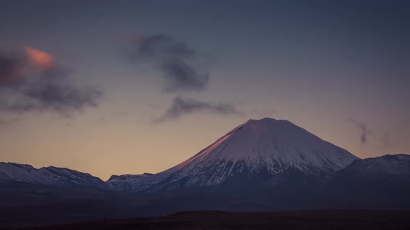 New Zealand Tongariro sunrise