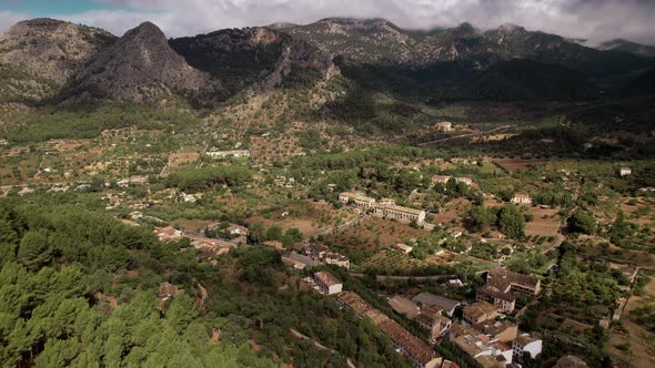 Small Village in the Valley in Mallorca