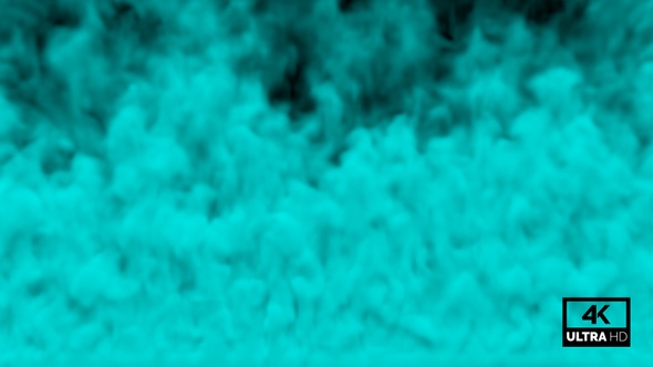 Aqua Smoke Background