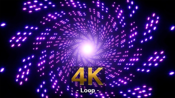 Neon Swirl Disco Light alt