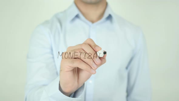 Monetization, Writing On Screen