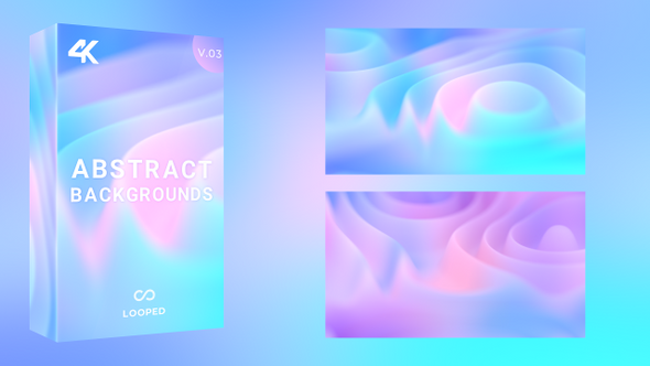 Colorful Wavy Shape Backgrounds Pack