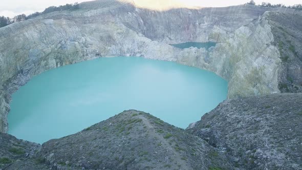 Kelimutu a Volcano Lake