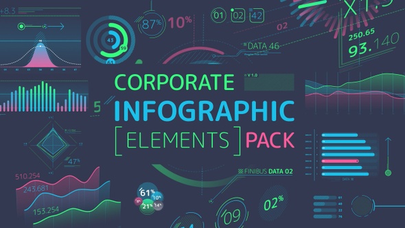 Corporate Infographic Elements Pack 