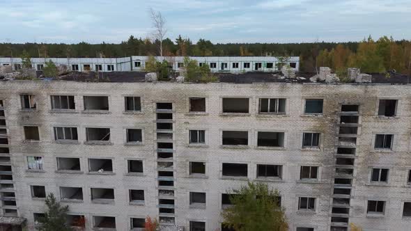 Super Secret Soviet Abandoned Military Ghost Town Irbene in Latvia. 