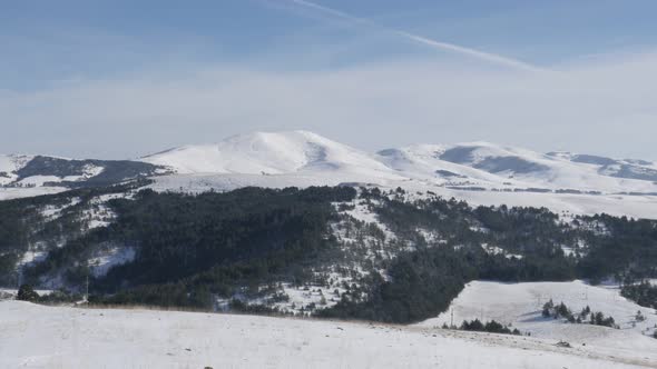 Nature and mountain  ranges of western Serbia 4K 2160p 30fps UltraHD footage - Famous Zlatibor touri