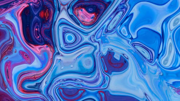 Abstract colorful liquid wave Acrylic texture with marbling background