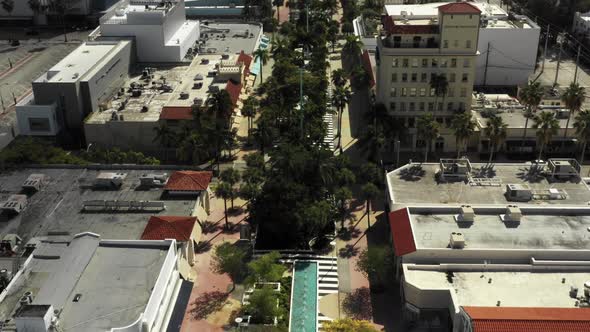 Miami Beach Lincoln Road aerials