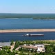 Aerial view of Volga River - VideoHive Item for Sale